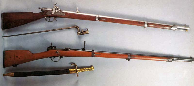 Infanteriegewehre der bayerischen Infanterie