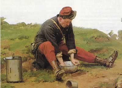 Französischer Infanterist ca. 1869-1870 (Grolleron)