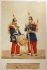 Kaisergarde - Voltigeure (Voltigeur und Trommler in Großer Uniform)