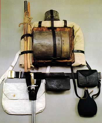 Ausrüstung eines französischen Infanteristen 1870 Ausrüstung eines französischen Infanteristen 1870