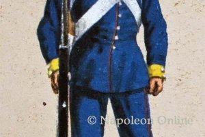 Infanterie 1848 - Regiment Gumpenberg, Soldat