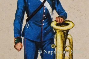Infanterie 1848 - 13. Regiment Friedrich von Hertling, Hoboist