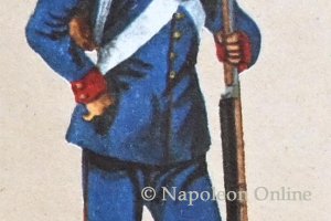 Infanterie 1855 - 1. Regiment König, Soldat des 3. Bataillons