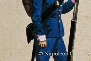 Infanterie 1859 - 7. Regiment Hohenhausen, Soldat