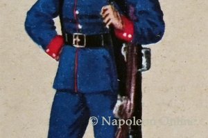Infanterie 1868 - 6. Regiment König Wilhelm von Preußen, Einjährig-Freiwilliger