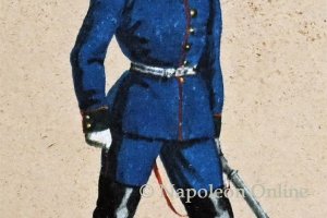 Infanterie 1868 - 14. Regiment, Regimentsadjutant im Range eines Hauptmanns