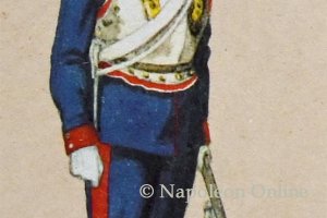 Kavallerie 1848 - 1. Kürassier-Regiment Prinz Carl, Unteroffizier