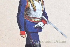 Kavallerie 1848 - 2. Kürassier-Regiment Prinz Adalbert, Offizier