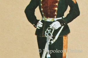 Kavallerie 1854 - 2. Chevaulegers-Regiment Taxis, Sattler