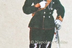 Kavallerie 1864 - Ulanen, Oberlieutenant in gewöhnlicher Dienstuniform