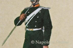 Kavallerie 1864 - Ulanen, Soldat in gewöhnlicher Dienstuniform