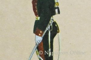 Kavallerie 1868 - 4. Chevaulegers-Regiment König, Einjährig-Freiwilliger