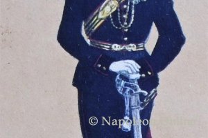 Artillerie 1848 - 1. und 2. Artillerie-Regiment, Oberst in Gala-Uniform zu Fuß