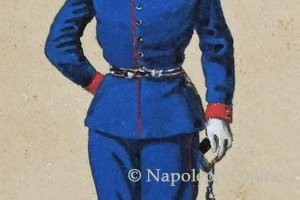 Sanitätswesen 1850 - Sanitäts-Kompanie, Oberlieutenant