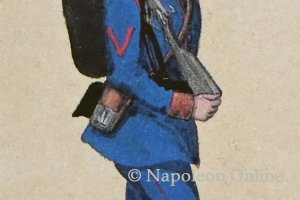 Militäradministration 1866 - Verpflegungs-Abteilung, Bäcker vom 1. Infanterie-Regiment
