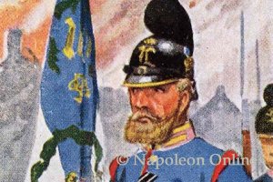 Bayern Infanterie 1870 - Fahnenträger vom Infanterie-Regiment Nr. 7