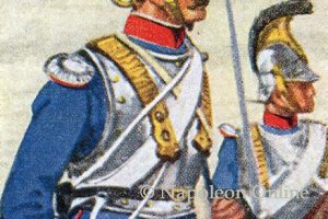 Bayern Kavallerie 1870 - Kürassier vom 1. Kürassier-Regiment