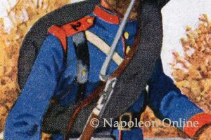 Bayern Landwehr und Reserve 1870 - Landwehrmann vom Landwehr-Bataillon Nr. 2