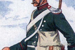 Bayern Kavallerie 1870 - Ulan vom 2. Ulanen-Regiment