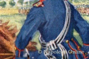 Preußen Dragoner 1866 - Adjutant vom Litthauischen Dragoner-Regiment Nr. 1