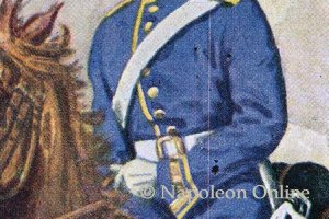 Preußen Dragoner 1866 - Portepee-Fähnrich des 2. Schlesischen Dragoner-Regiments Nr. 8