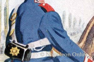 Preußen Dragoner 1866 - Wachtmeister des 2. Garde-Dragoner-Regiments