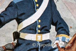 Preußen Train 1866 - Unteroffizier des Garde-Train-Bataillons