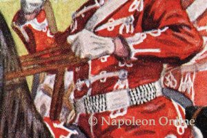 Preußen Husaren 1870 - Unteroffizier vom Brandenburgischen Husaren-Regiment (Zietensche Husaren) Nr. 3