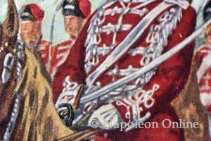 Preußen Husaren 1870 - Premier-Lieutenant des Pommerschen Husaren-Regiments (Blüchersche Husaren) Nr. 5 in Paradeuniform