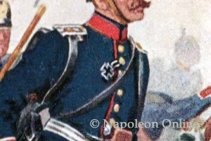 Preußen Infanterie 1870 - Sekonde-Lieutenant vom Füsilier-Bataillon des 1. Ostpreußischen Grenadier-Regiments Kronprinz Nr. 1