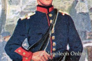 Preußen Infanterie 1870 - Sekonde-Lieutenant vom Schlesischen Füsilier-Regiment Nr. 38