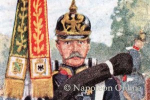 Preußen Infanterie 1870 - Fahnenträger des Königs-Grenadier-Regiment (2. Westpreußisches) Nr. 7