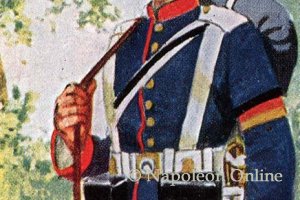 Hessen-Kassel Infanterie 1866 - Musketier des 1. Infanterie-Regiments