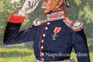 Hessen-Kassel Infanterie 1866 - Offizier des Leib-Garde-Regiments