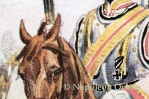 Preußen Kürassiere 1870 - Standartenträger des Westpreußischen Kürassier-Regiments Nr. 5