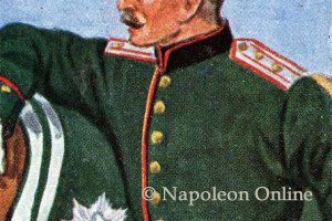 Lübeck Infanterie 1866 - Offizier des Füsilier-Bataillons Lübeck