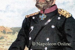 Mecklenburg-Schwerin Generalstab 1870 - Großherzog Friedrich Franz II.