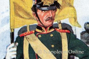 Nassau Infanterie 1866 - Fahnenträger