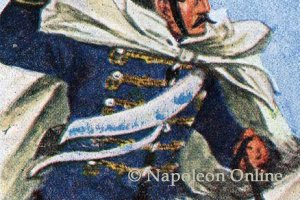 Österreich Kavallerie 1864 - Husar von den Lichtenstein-Husaren Nr. 9