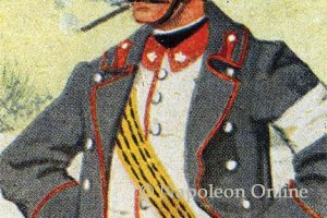 Österreich Infanterie 1864 - Offizier vom Infanterie-Regiment 34