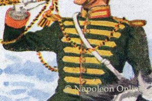 Sachsen Artillerie 1866 - Trompeter der Reitenden Artillerie-Brigade