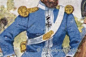 Sachsen Kavallerie 1870 - Offizier vom Garde-Reiter-Regiment