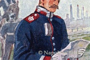 Sachsen Generalstab 1870 - Wachtmeister der Guiden