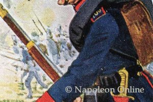 Sachsen Infanterie 1870 - Soldat vom Infanterie-Regiment Nr. 106