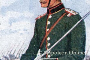 Sachsen Infanterie 1870 - Hauptmann vom 2. Jäger-Bataillon Nr. 13