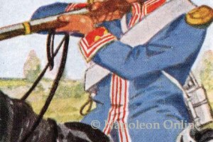 Sachsen Kavallerie 1870 - Soldat vom 1. Reiter-Regiment