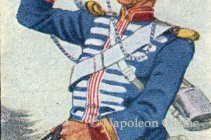 Sachsen Kavallerie 1870 - Trompeter vom 2. Reiter-Regiment