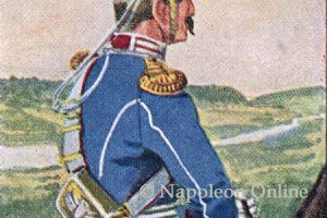 Sachsen Kavallerie 1870 - Offizier vom 1. Ulanen-Regiment