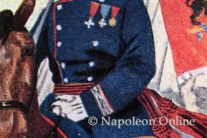 Württemberg Infanterie - Major des 1. Infanterie-Regiments Königin Olga