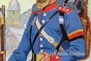 Württemberg Infanterie 1866 - Soldat des 2. Infanterie-Regiments